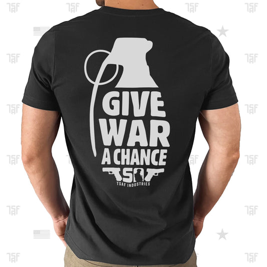 Give War A Chance Grenade Dark Grey