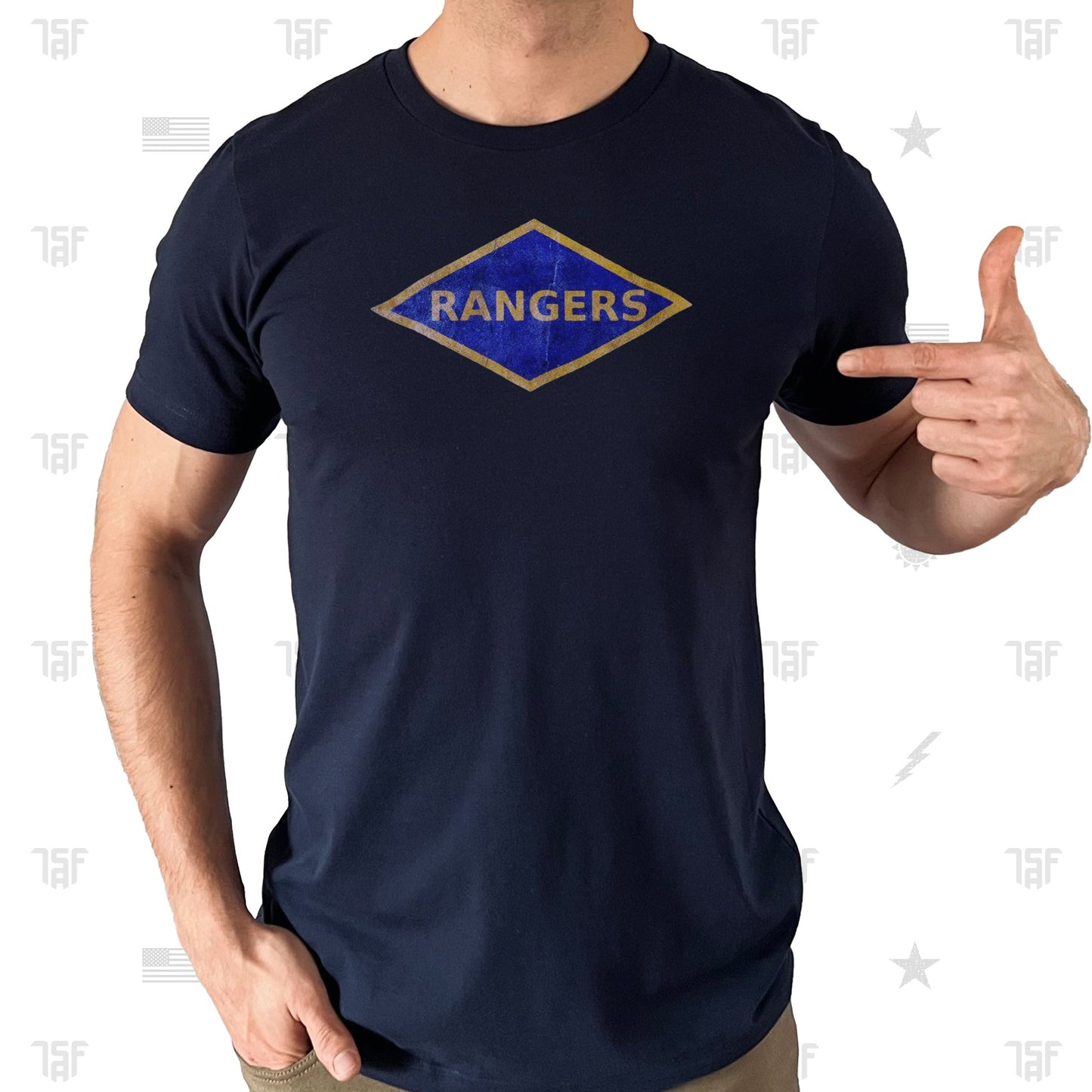 Vintage WWII Ranger Diamond