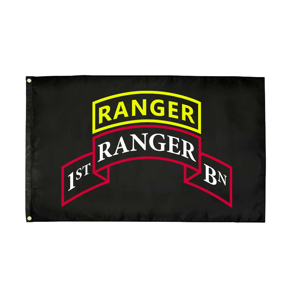 1st Ranger Battalion - Double Sided Flag