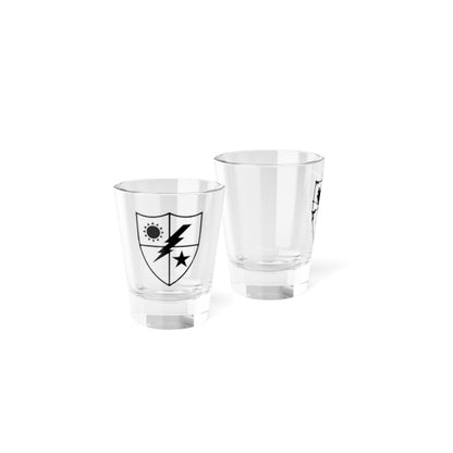 Pair of Black Ranger DUI, Shot Glasses, 1.5oz
