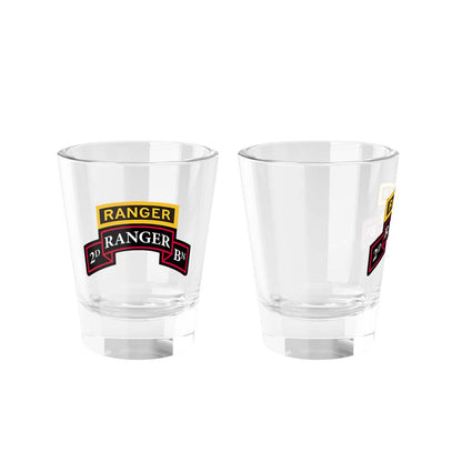 Pair of 2nd Ranger Battalion Shot Glasses