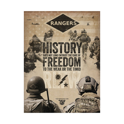 Ranger History and Freedom Print