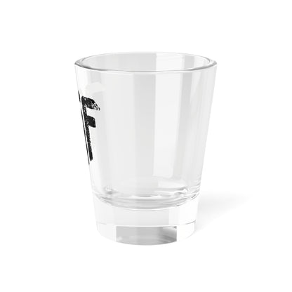 TSAF Distressed Black, Shot Glass, 1.5oz