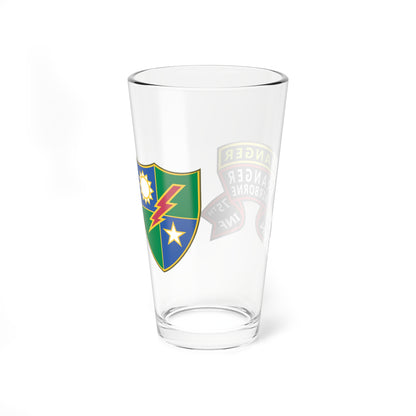 1st Ranger Battalion "Old Scroll" Pint Glass, 16oz