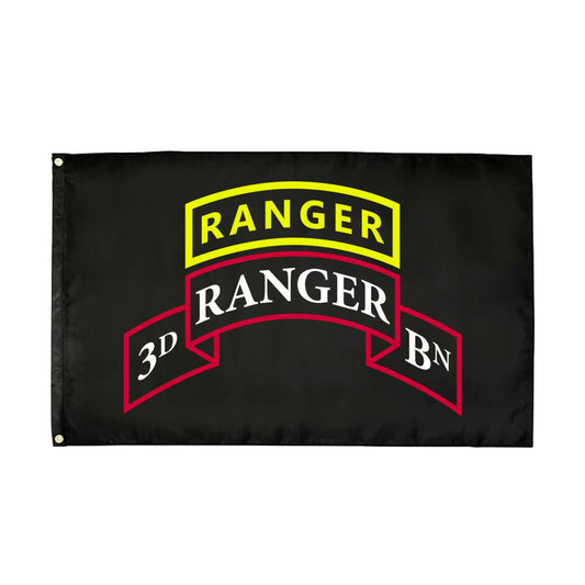 3rd Ranger Battalion - Double Sided Flag