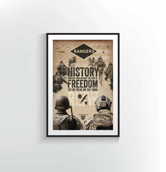 Ranger History and Freedom Print